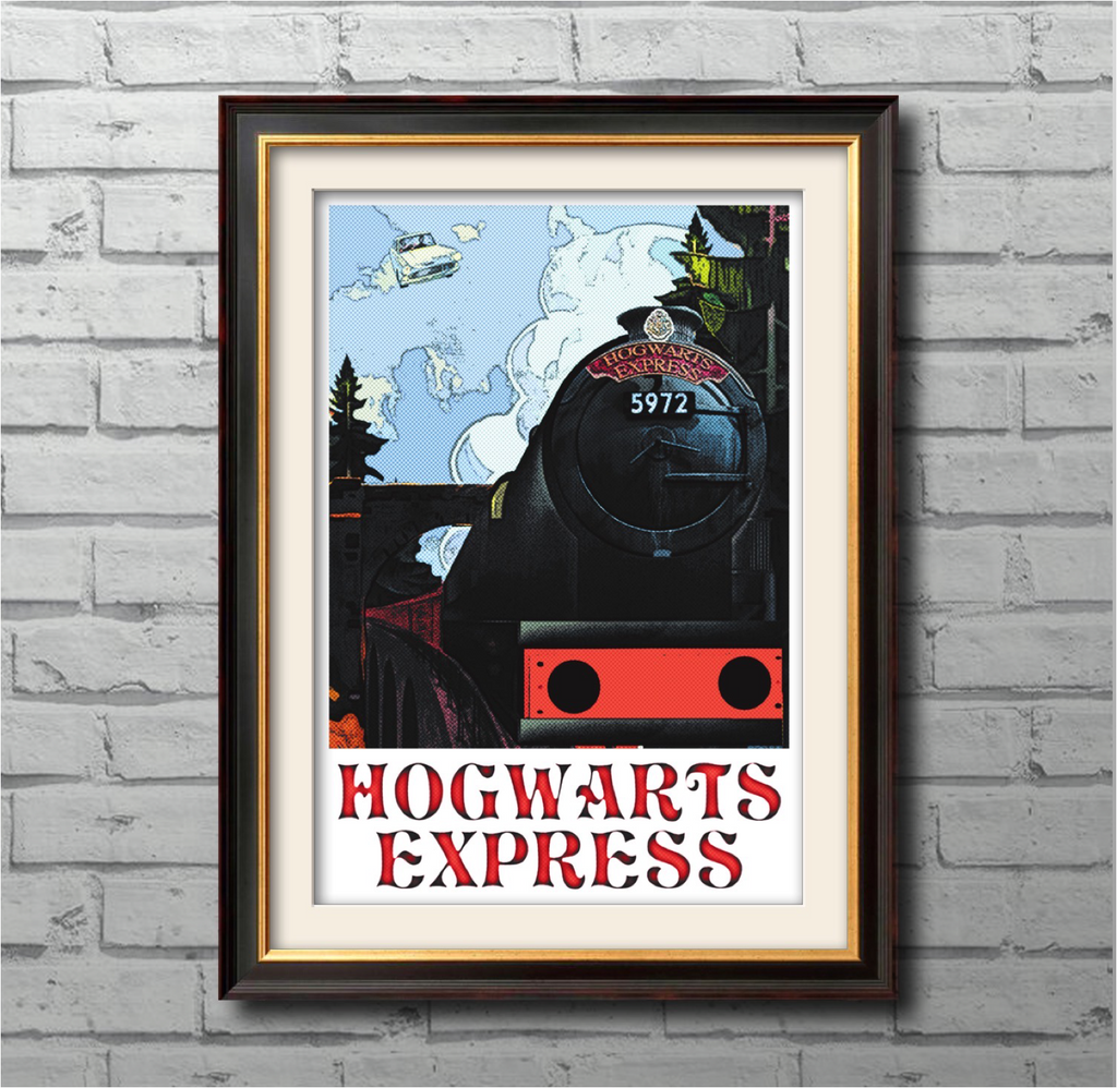 Harry Potter - Boule à neige Platform 9 3/4 Hogwarts Express - Imagin'ères