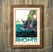 Ahch-To 13"x19" Poster